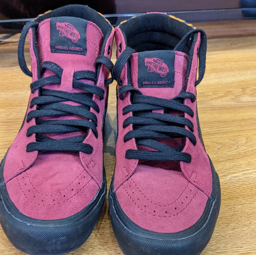 Vans Sk8-Hi PRO Men's High Top Ultracush Beet Red